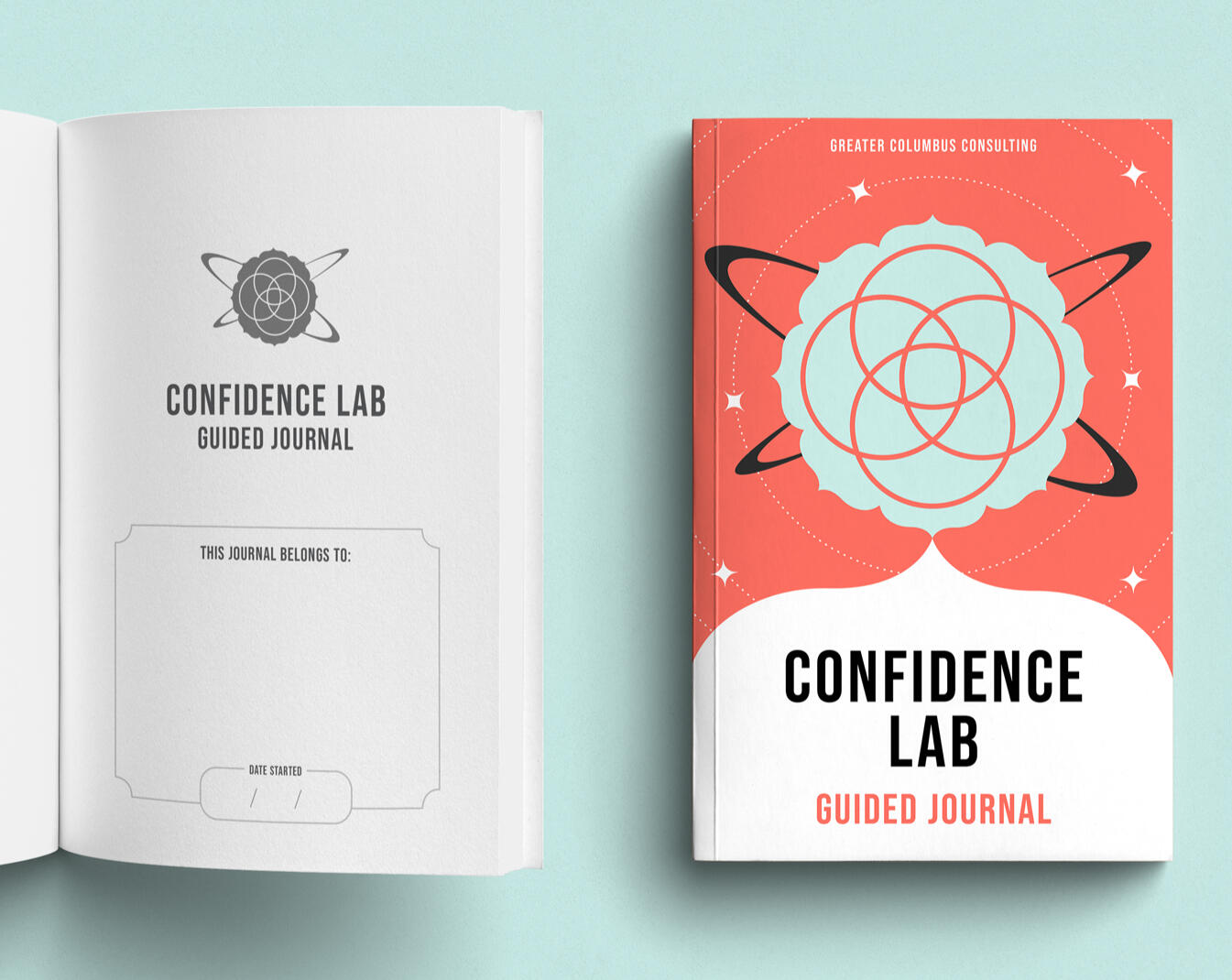 Confidence Lab Book Design