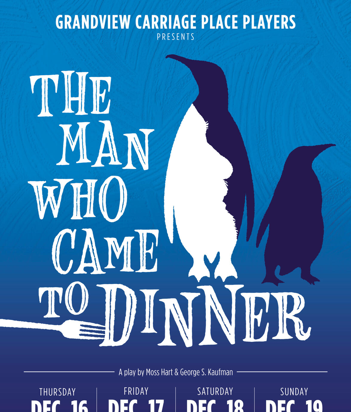Poster for &quot;The Man Who Came to Dinner&quot;