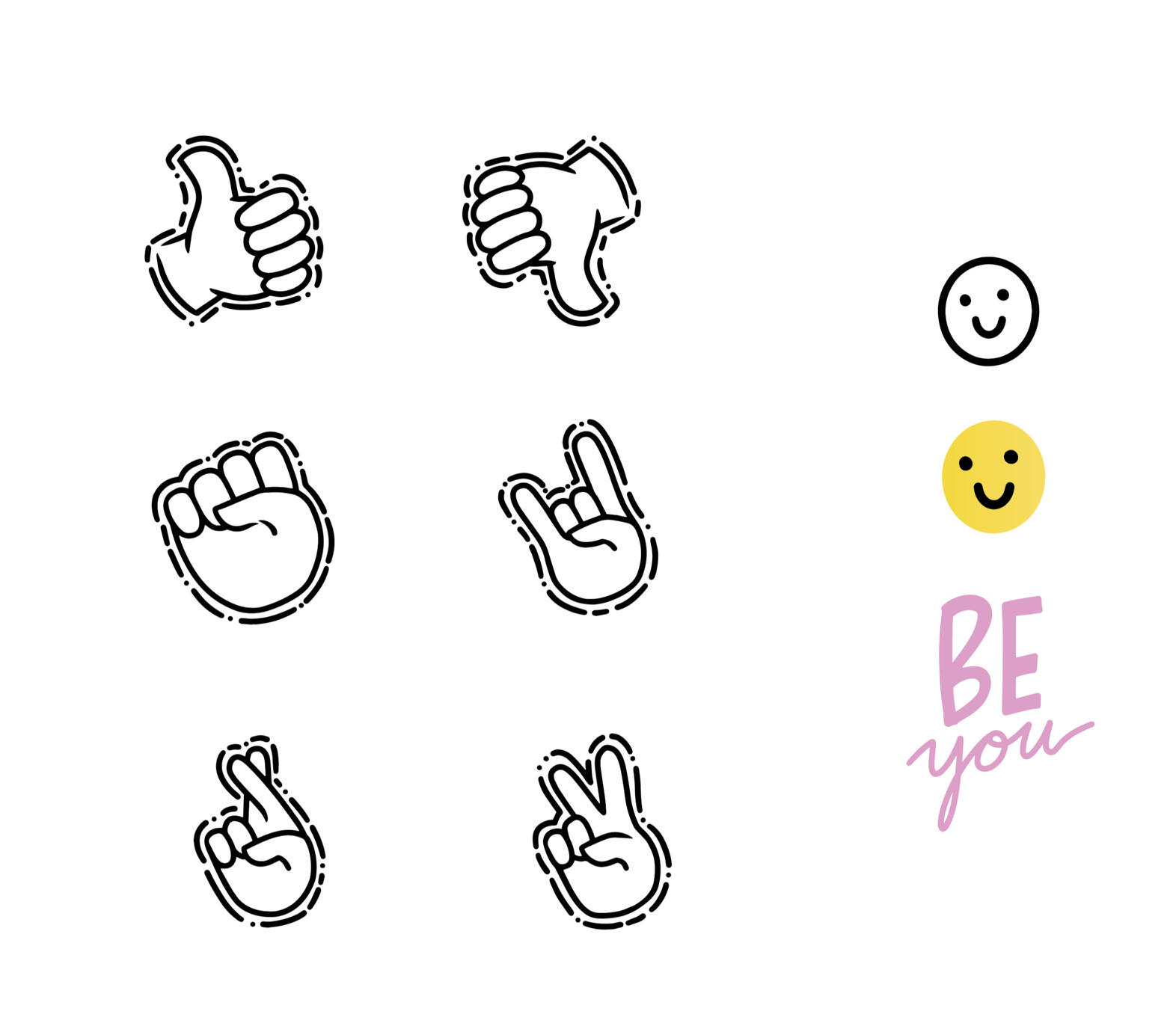 Carry A Mood: Social Icons